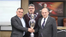 Güre Spor Zaferini Ticaret Odası ile Paylaştı