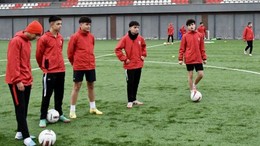 Balıkesirspor U15 Takımı Maça Hazırlanıyor