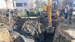 BASKİ, Burhaniye Atıksu Arıtma Tesisi Deşarj Hattını Yeniledi