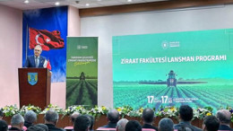 Balıkesir'de Ziraat Fakültesi Lansmanı