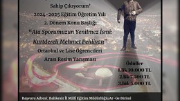 Balıkesir'de Kurtdereli Mehmet Pehlivan İçin Resim Yarışması!