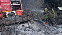 Kepsut Piyade Mahallesi'nde Arazi Yangını!
