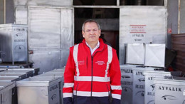 Ayvalık Belediyesi Kendi Çöp Konteynerlerini Üretiyor