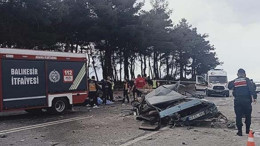 Balıkesir’de Bayram Tatilinde 13 Trafik Kazası Yaşandı