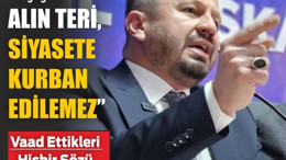 AK Parti İl Başkanı Aydemir'den CHP'li Belediyelere Sert Eleştiri