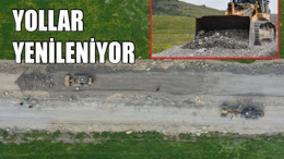 Başkan Akın, tehlike arz eden yolları yeniliyor