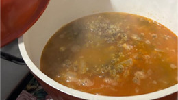 Yeşil Mercimekli Şehriyeli Bakliyat Çorbası