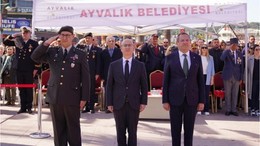 Atatürk’ün Ayvalık’a Gelişi 91. Yılında Törenle Anıldı