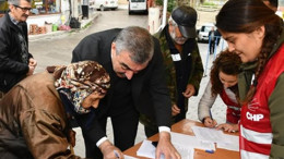 Balya'da CHP'den İmamoğlu'na İmzalı Destek