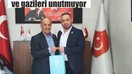 Başkan Akın şehit yakını ve gazileri unutmuyor