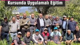 Edremit’teki Zeytin Budamacılığı Kursunda Uygulamalı Eğitimler Verildi