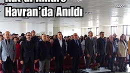 Havran’da Kut’ül Amare Zaferi’nin 109. Yılı Anıldı