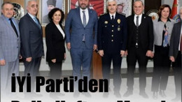 Balıkesir İYİ Parti’den Emniyete Ziyaret