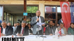 Başkan Ertaş Altınoluk'ta Halkla Buluştu