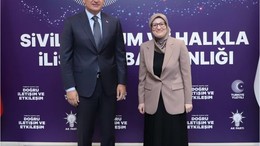 Vekil Uygur Bakan Ersoy'u Ağırladı