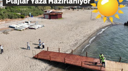 Balıkesir’de sahil ve plajlar yaza hazırlanıyor