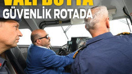 Vali Ustaoğlu Ayvalık Açıklarında!