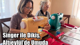 Altıeylül'de Dikiş Makineleri Özel Bireyler İçin Çalıştı
