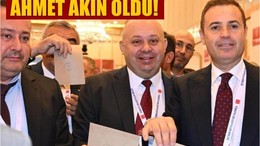 Ahmet Akın oybirliğiyle TBB 1. Başkanvekili seçildi