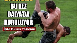 Balya’da Kıran Kırana Güreş Heyecanı!
