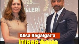 Aksa Doğalgaz’a “Enerji Sektörünün En İtibarlı Markası” Ödülü