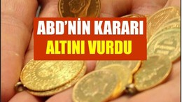 Altın Yatırımcısına Soğuk Duş
