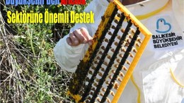 Büyükşehir’den arıcılık sektörüne önemli destek