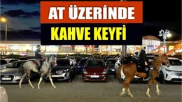 Edremit'te At Sırtında AVM Keyfi