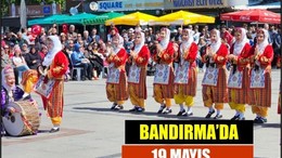 Bandırma'da 19 Mayıs Coşkuyla Kutlandı
