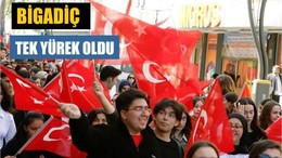 Bigadiç, 19 Mayıs’ta Tek Yürek Oldu