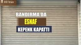 Esnaf Kepenk İndirdi Maça Kitlendi