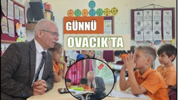 Günnü, Ovacık Okullarını Ziyaret Etti