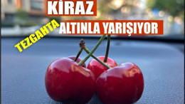 Kiraz Tezgahta Altınla Yarışıyor: 400 TL’den Satışta.