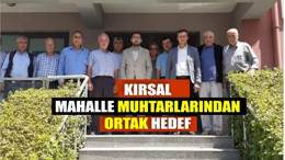 Kırsal Mahalle Muhtarlarından TKDK’ya Proje Odaklı Ziyaret