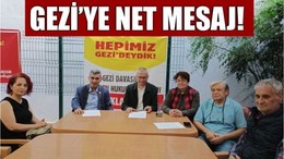 Akademik Odalardan Gezi’ye Net Mesaj!