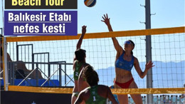 Plaj voleybolunun kalbi Ören’de attı