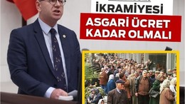 Vekil Sarı'dan Emekli Bayram İkramiyesi İçin Kanun Teklifi