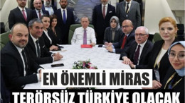 Cumhurbaşkanı Erdoğan: Terörü Bitirmenin arifesindeyiz