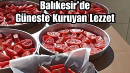 Balıkesir'de Domates Nasıl Kurutulur?