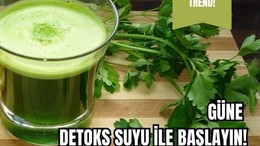 Balıkesir'de Doğal Detoks: Maydanoz Suyu