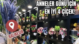 Balıkesir'de Anneler Günü'nde Tercih Edilen 4 Çiçek