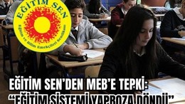Eğitim Sen: 'Eğitim Sistemi Yapboza Döndü'