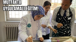Sındırgı'da Geleneksel Tatlar Hazırlandı