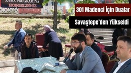 Savaştepe’de Soma Maden Şehitleri Dualarla Anıldı