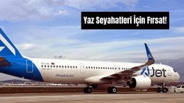 AJet'ten Yurt Dışı Bilet Kampanyası