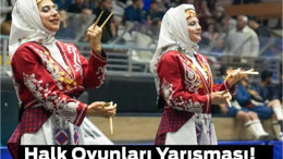 Balıkesir'de Halk Oyunları Yarışmasından Görüntüler!