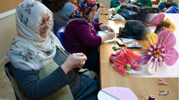 Balıkesir'de İğne Oyasıyla Yazılan Aşk!