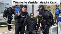 Yüzmeyle Ayağa Kalktı, Marmara'nın Derinliklerine Daldı!