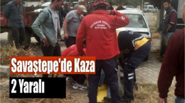 Savaştepe'de Çevre Yolunda Kaza: 2 Yaralı