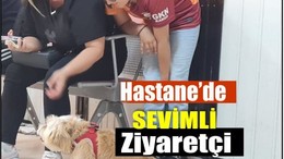 Edremit Devlet Hastanesi’ne Sürpriz Ziyaretçi: "Çakıl"